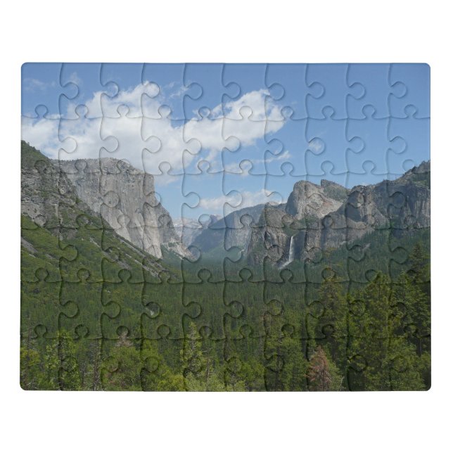 Inspiration Point in Yosemite National Park Jigsaw Puzzle (Puzzle Horizontal)