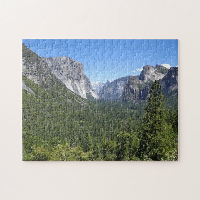 Inspiration Point in Yosemite National Park Jigsaw Puzzle (Horizontal)