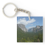 Inspiration Point in Yosemite National Park Keychain