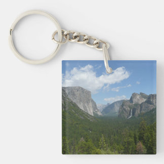 Inspiration Point in Yosemite National Park Keychain