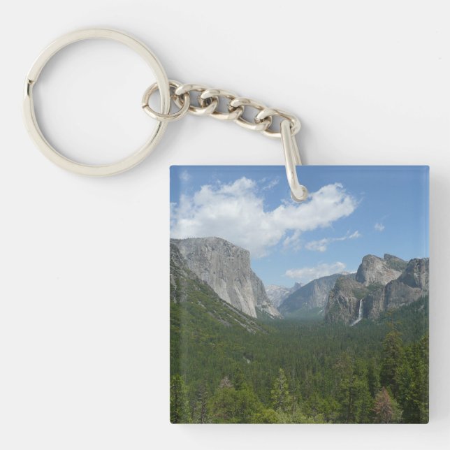 Inspiration Point in Yosemite National Park Keychain (Front)