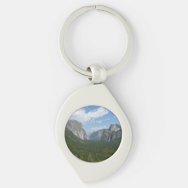 Inspiration Point in Yosemite National Park Keychain (Front)