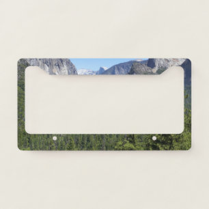 Inspiration Point in Yosemite National Park License Plate Frame