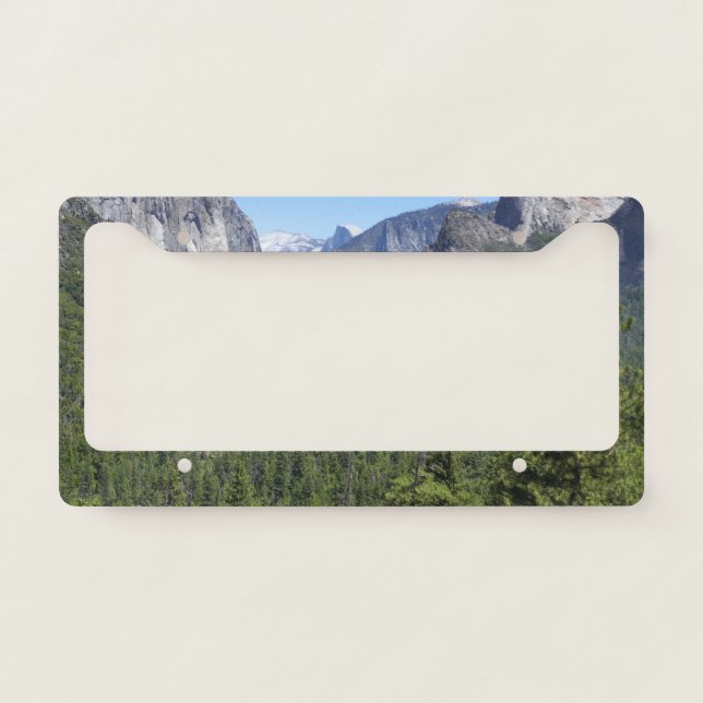 Inspiration Point in Yosemite National Park License Plate Frame (Front)