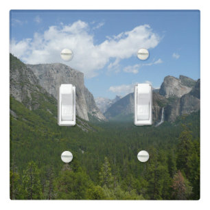 Inspiration Point in Yosemite National Park Light Switch Cover