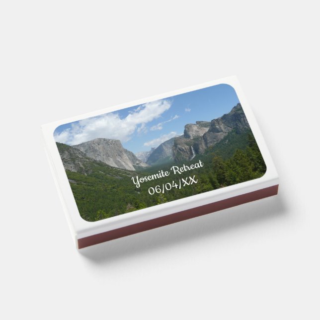 Inspiration Point in Yosemite National Park Matchboxes (Front Closed)