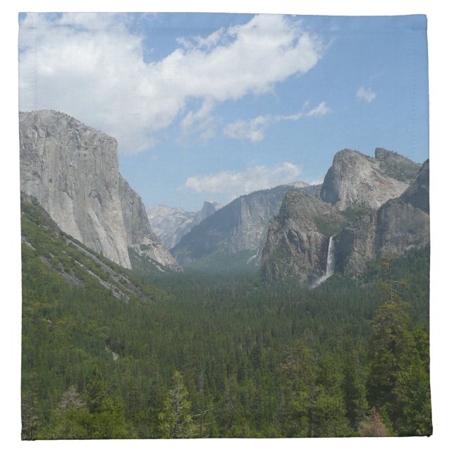 Inspiration Point in Yosemite National Park Napkin (Front)