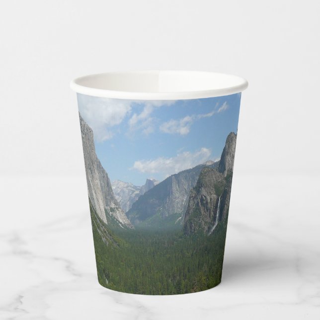 Inspiration Point in Yosemite National Park Paper Cups (Left)