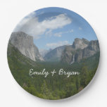Inspiration Point in Yosemite National Park Paper Plates
