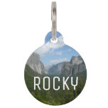 Inspiration Point in Yosemite National Park Pet ID Tag