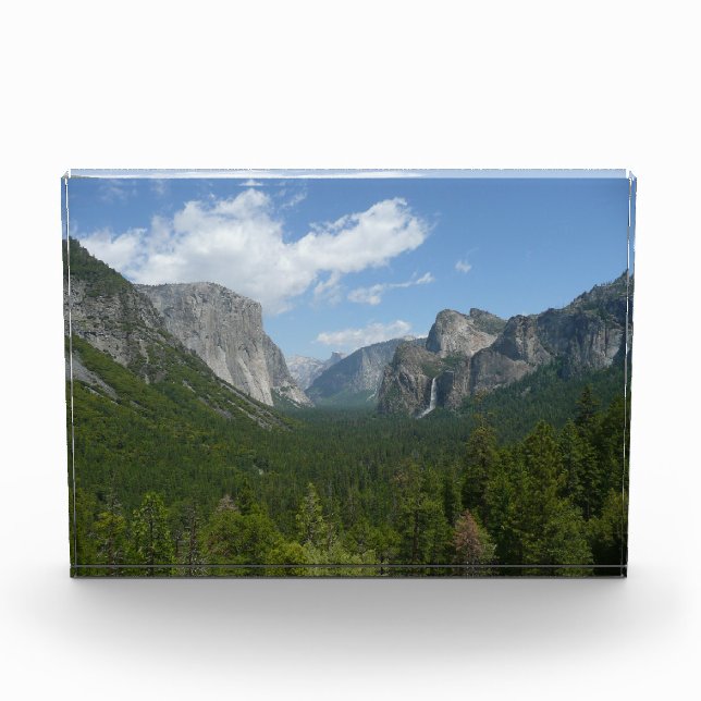 Inspiration Point in Yosemite National Park Photo Block (Front)