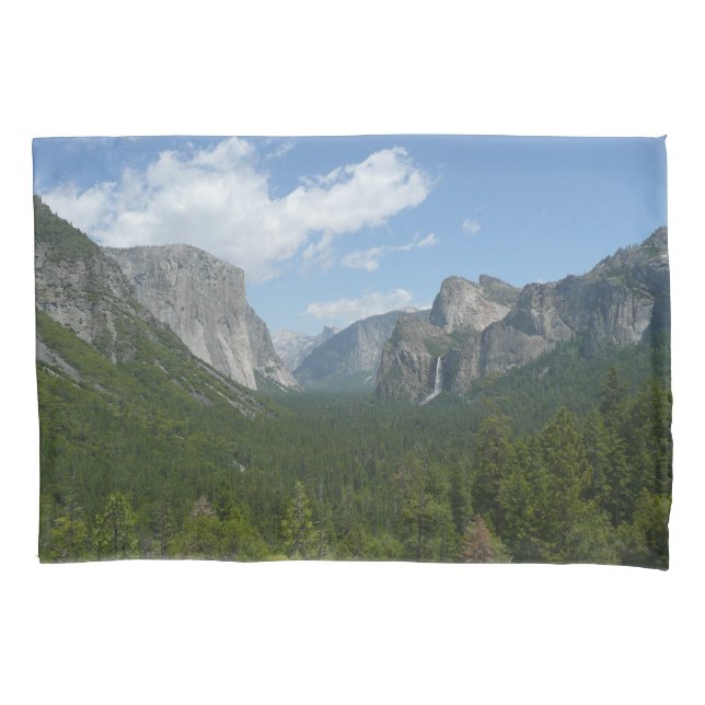 Inspiration Point in Yosemite National Park Pillow Case (Front)