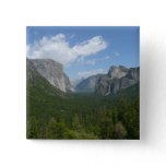 Inspiration Point in Yosemite National Park Pinback Button