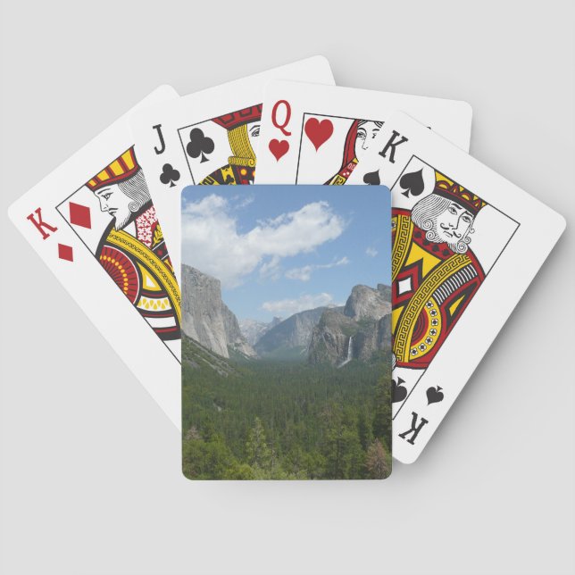 Inspiration Point in Yosemite National Park Poker Cards (Back)