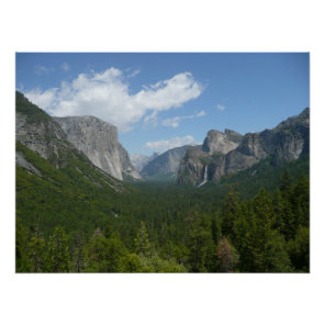 Inspiration Point in Yosemite National Park Poster