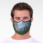 Inspiration Point in Yosemite National Park Premium Face Mask