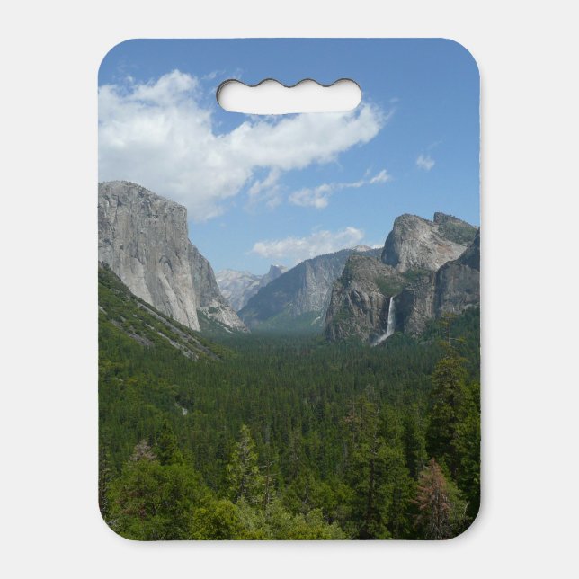 Inspiration Point in Yosemite National Park Seat Cushion (Front Vertical)