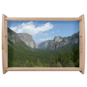 Inspiration Point in Yosemite National Park Serving Tray