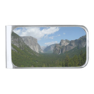 Inspiration Point in Yosemite National Park Silver Finish Money Clip