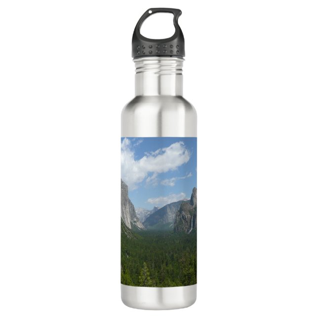 Inspiration Point in Yosemite National Park Stainless Steel Water Bottle (Front)