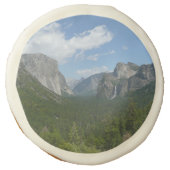 Inspiration Point in Yosemite National Park Sugar Cookie (Front)