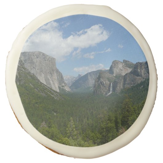 Inspiration Point in Yosemite National Park Sugar Cookie (Front)