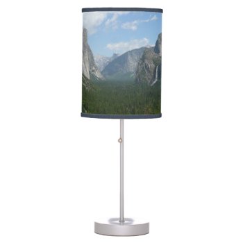 Inspiration Point In Yosemite National Park Table Lamp by mlewallpapers at Zazzle