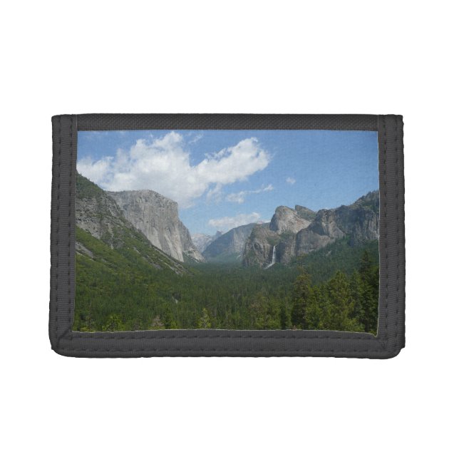 Inspiration Point in Yosemite National Park Tri-fold Wallet (Front)