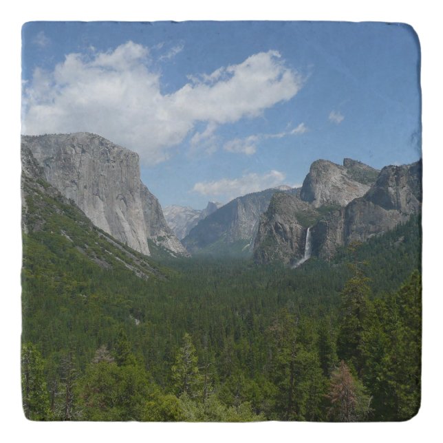 Inspiration Point in Yosemite National Park Trivet (Front)