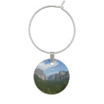 Inspiration Point in Yosemite National Park Wine Charm