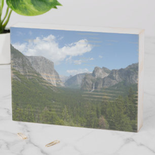Inspiration Point in Yosemite National Park Wooden Box Sign