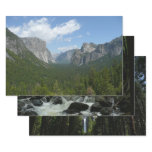 Inspiration Point in Yosemite National Park Wrapping Paper Sheets