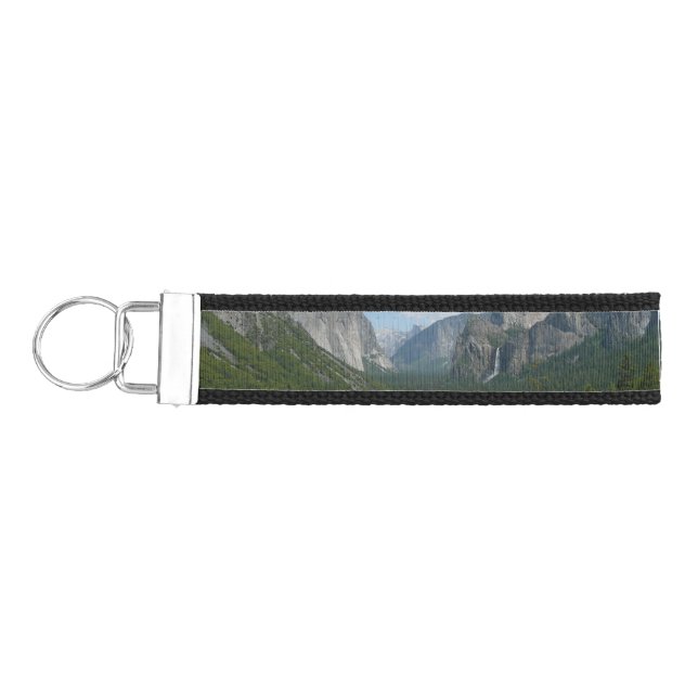 Inspiration Point in Yosemite National Park Wrist Keychain (Keys on Left)