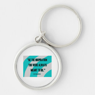 Inspiration Premium Round Keychain