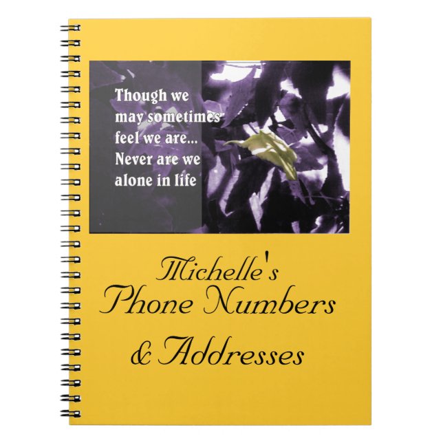 Inspiration Through Nature Notebook (Front)