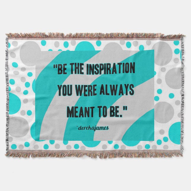 Inspiration Throw Blanket (Front)