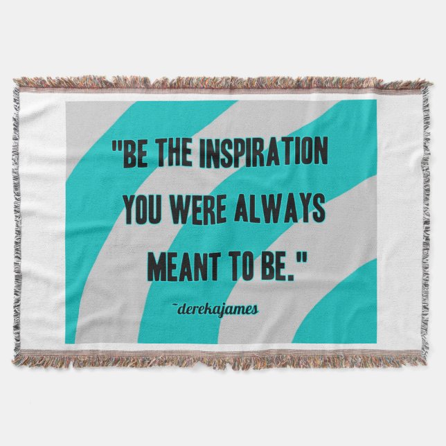 Inspiration Throw Blanket (Front)