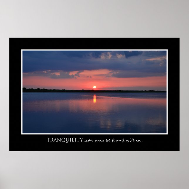 Inspiration Tranquility Poster 36 x 24 (Front)