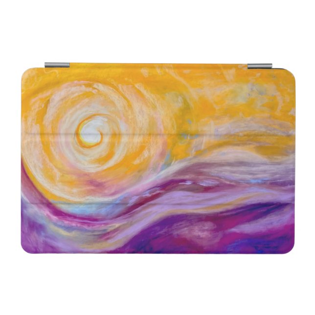 Inspiration Yellow, magenta and purple iPad Mini Cover (Horizontal)