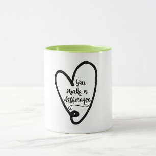 Inspiration: You Make a Difference Mug