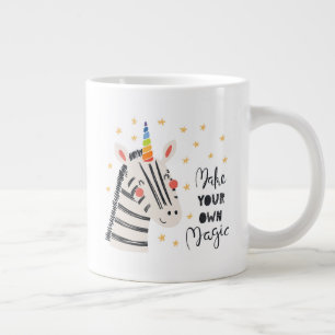 Inspiration Zebri-corn Giant Coffee Mug