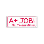 [ Thumbnail: Inspirational "A+ Job!" Grading Rubber Stamp ]