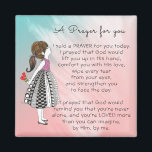 Inspirational A Prayer for You Magnet<br><div class="desc">A fun, colorful and whimsical hand-drawn and painted piece named Free Hearts with words. This colorful magnet is perfect for the special person in your life or for yourself. I hope it makes you happy . . . that is my goal and passion! ⭐You can be creative and customize all...</div>