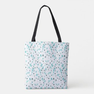 Inspirational Abstract Splash of Color Blue Grey