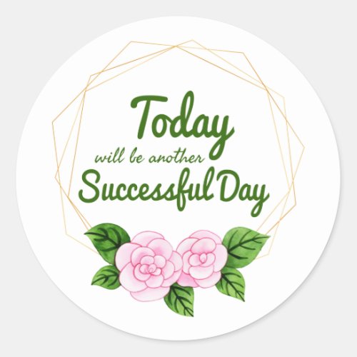 inspirational affirmations for self careself love classic round sticker