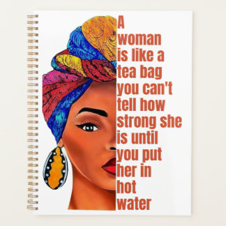  Inspirational African American Woman With Quote  Planner
