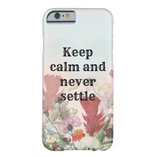 Inspirational and gratitude quote barely there iPhone 6 case