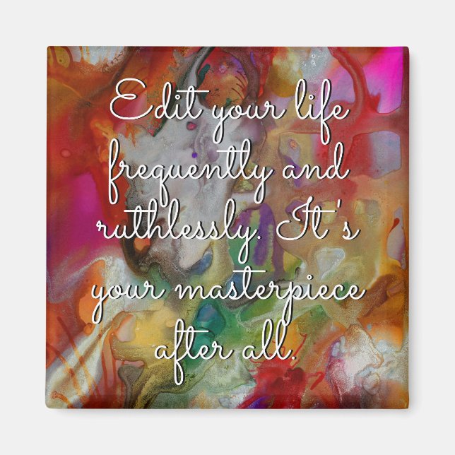 Inspirational and Motivation Words Magnet (Front)