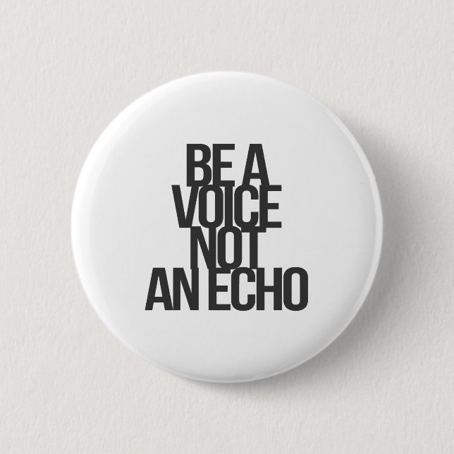 Inspirational and motivational quotes button (Front)