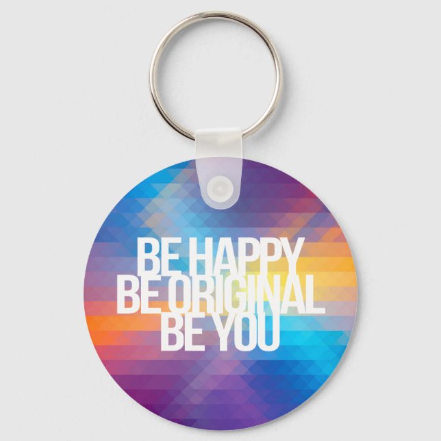 Inspirational and motivational quotes keychain (Front)